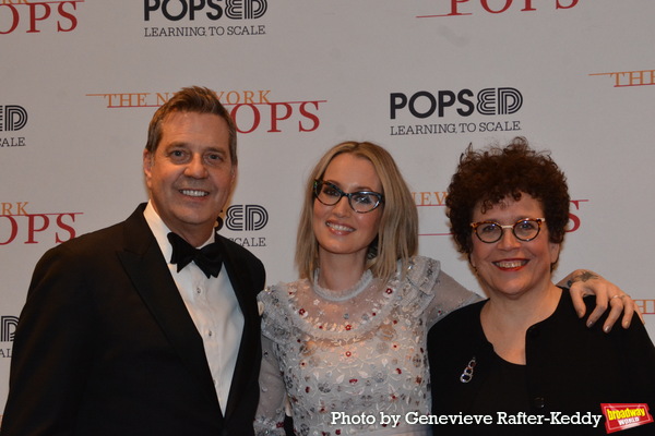 Steven Reineke, Ingrid Michaelson and Judith Clurman Photo
