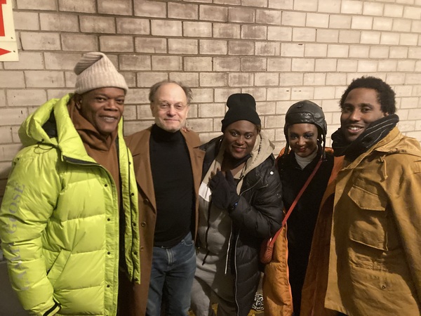 Photos: David Hyde Pierce Visits THE PIANO LESSON on Broadway Image