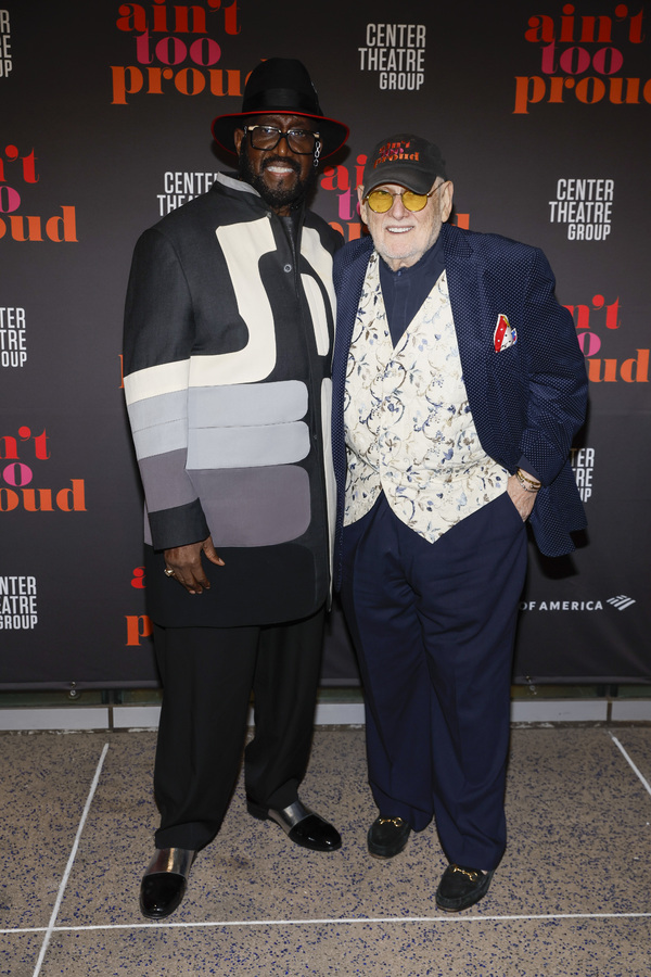 Otis Williams and Shelly Berger Photo