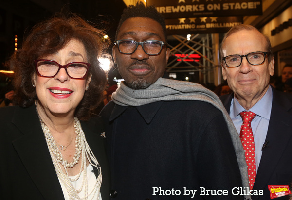 Lynne Meadow, Kwame Kwei-Armah and Barry Grove Photo