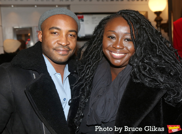 Photos: On the Red Carpet at Opening Night of THE COLLABORATION Ahead of Cancelled Performance Image