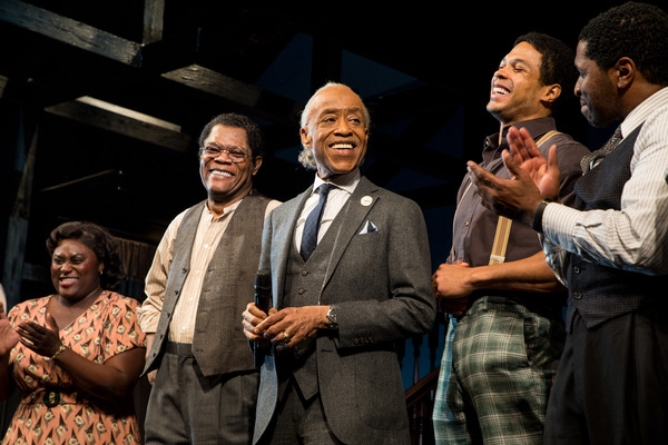 Photos: Reverend Al Sharpton Surprises Samuel L. Jackson With Birthday Cake at THE PIANO LESS Image