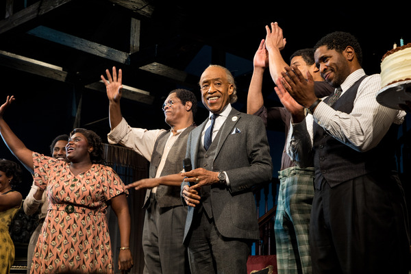 Photos: Reverend Al Sharpton Surprises Samuel L. Jackson With Birthday Cake at THE PIANO LESS Image