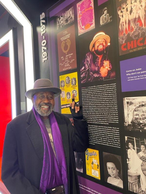 Photos: Ben Vereen Visits the Museum Of Broadway Image