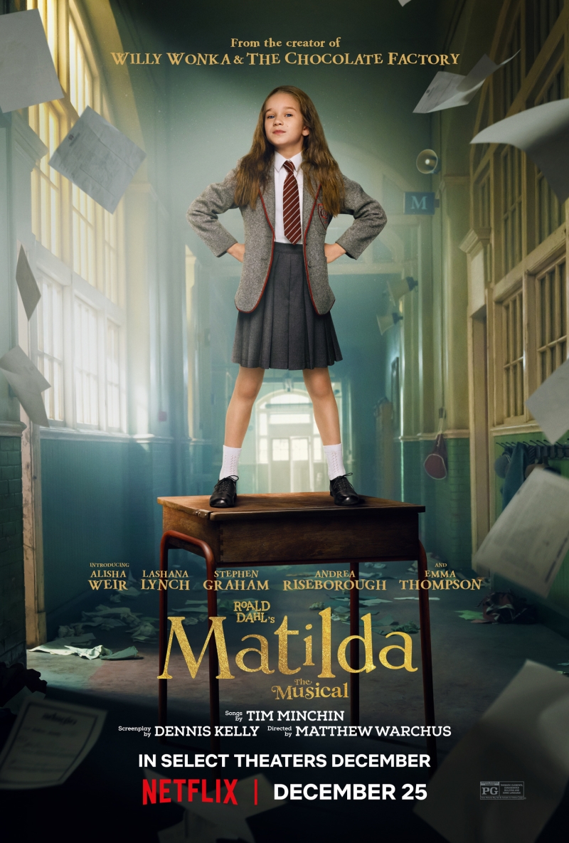 Streaming Review: From Broadway & Into The Online Stream ROALD DAHL'S MATILDA THE MUSICAL Is Delicious Darkness On Netflix 