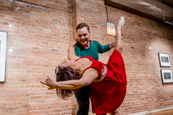 Brian Duncan and Shanna VanDerwerker dance to What Are You Doing New Years Eve?. (Pho Photo