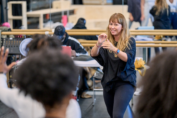 Photos: Inside Rehearsal or SYLVIA at The Old Vic Image