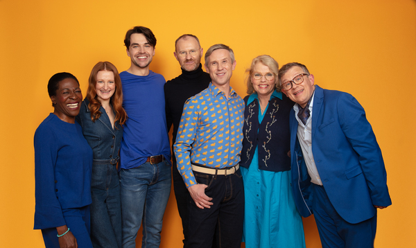 Cast with Mark Gatiss Photo