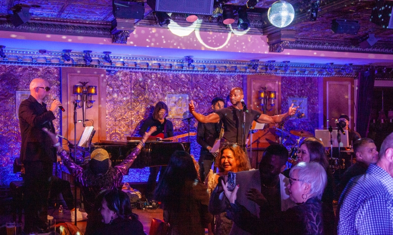 Photos: TURN THE BEAT AROUND at 54 Below Recaptures The Studio 54 Era With Roof-Raising Dance Party  Image