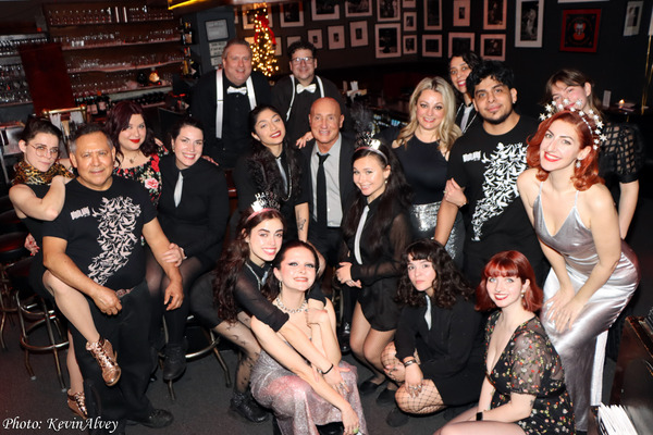 Gianni Valenti and Birdland Jazz Club Staff New Year's Eve Photo