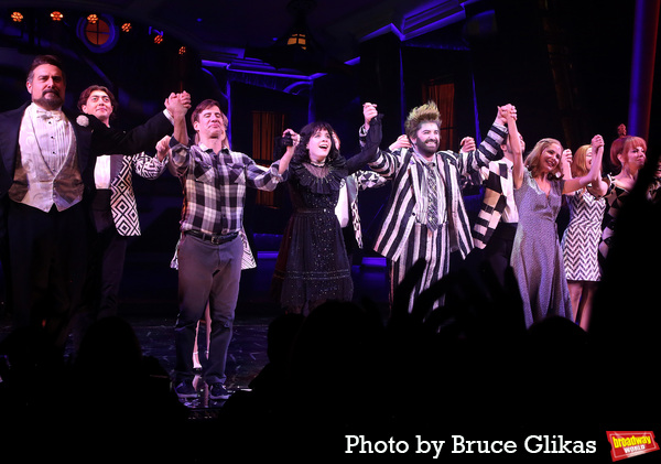 Photos: The Cast of BEETLEJUICE Take Their Closing Night Curtain Call Image