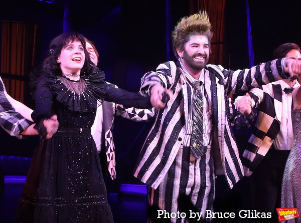Photos: The Cast of BEETLEJUICE Take Their Closing Night Curtain Call Image