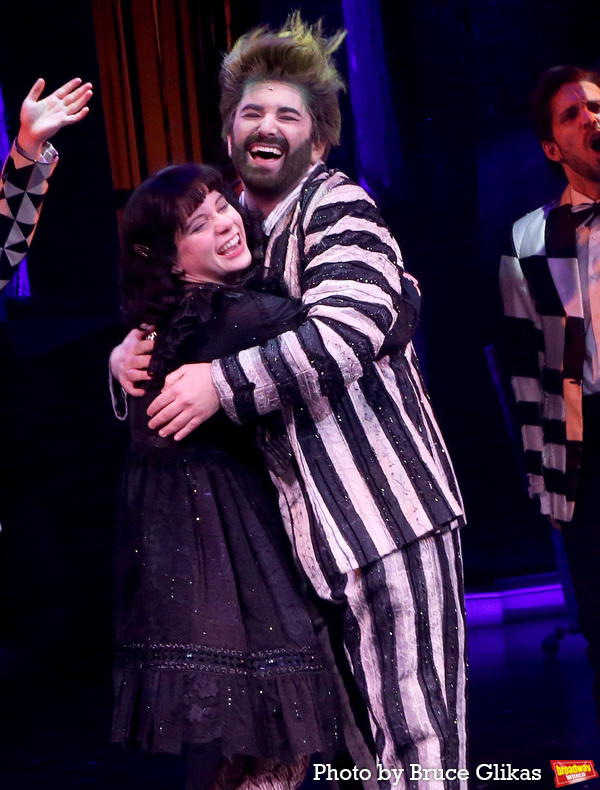 Photos: The Cast of BEETLEJUICE Take Their Closing Night Curtain Call Image
