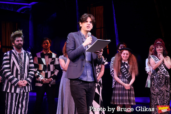 Photos: The Cast of BEETLEJUICE Take Their Closing Night Curtain Call Image