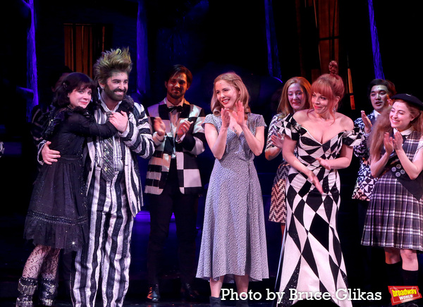 Photos: The Cast of BEETLEJUICE Take Their Closing Night Curtain Call Image