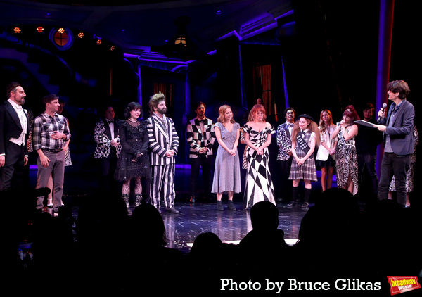 Photos: The Cast of BEETLEJUICE Take Their Closing Night Curtain Call Image