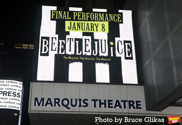 Photos: The Cast of BEETLEJUICE Take Their Closing Night Curtain Call Image