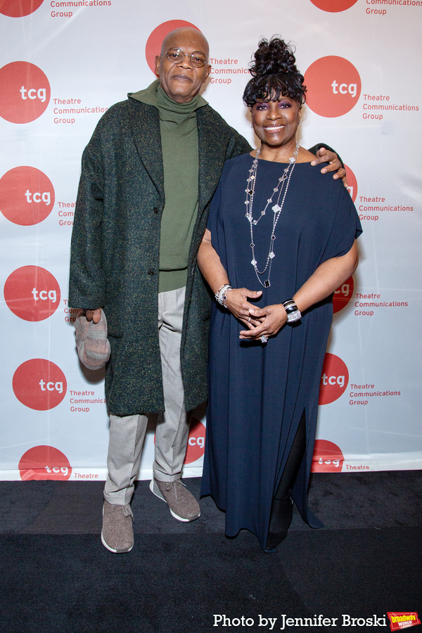 Photos: Samuel L. Jackson and LaTanya Richardson Honored at TCG Gala Image