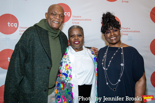 Samuel L. Jackson, Lillias White, LaTanya Richardson Jackson Photo