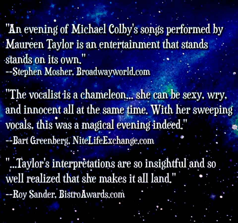Album Review: Maureen Taylor Brings Her Cabaret Show To All By Recording Her COSMIC CONNECTIONS Image