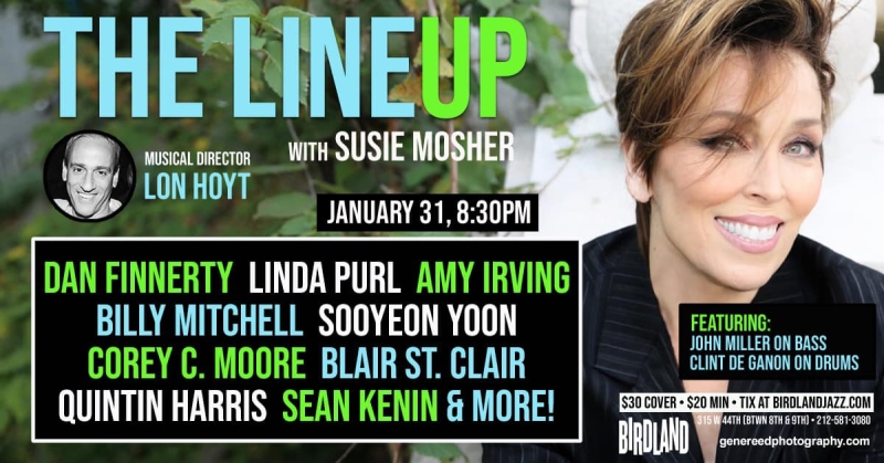 Photos: Chris Ruetten Documents January 24th THE LINEUP WITH SUSIE MOSHER 