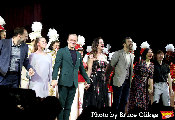 Photos: Inside THE MUSIC MAN's Final Curtain Call with Hugh Jackman, Sutton Foster & Company Image
