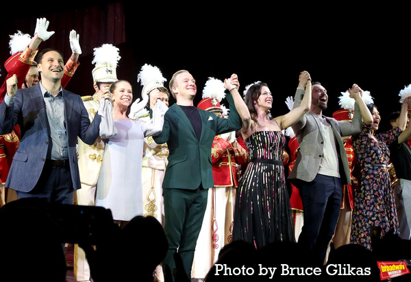 Photos: Inside THE MUSIC MAN's Final Curtain Call with Hugh Jackman, Sutton Foster & Company Image