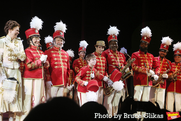 Photos: Inside THE MUSIC MAN's Final Curtain Call with Hugh Jackman, Sutton Foster & Company Image