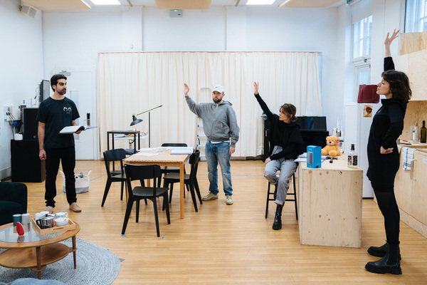 Photos: Inside Rehearsal With the New Cast of 2:22 A GHOST STORY 