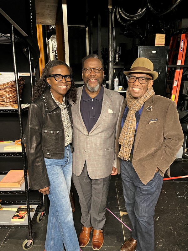 Photos: Al Roker and Deborah Roberts Visit DEATH OF A SALESMAN Image
