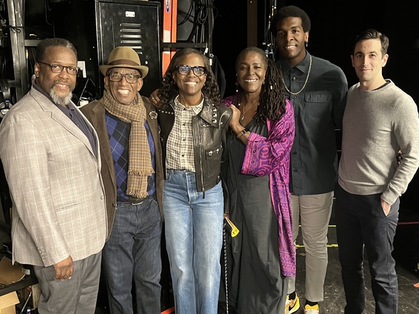 Photos: Al Roker and Deborah Roberts Visit DEATH OF A SALESMAN Image