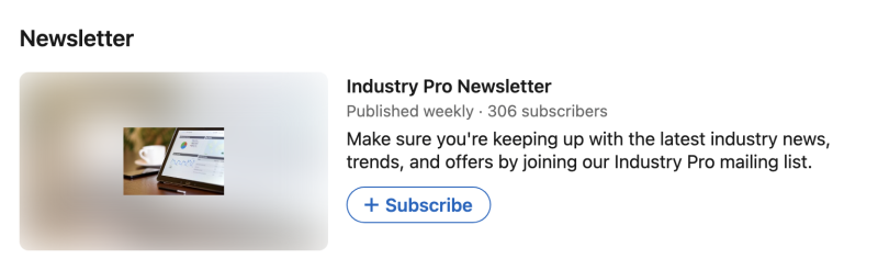 Subscribe to BroadwayWorld's Industry Pro Newsletter on LinkedIn Image