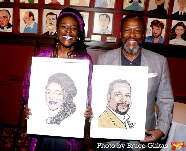 Photos: Sharon D. Clarke and Wendell Pierce Get Honored With Portraits at Sardi's 