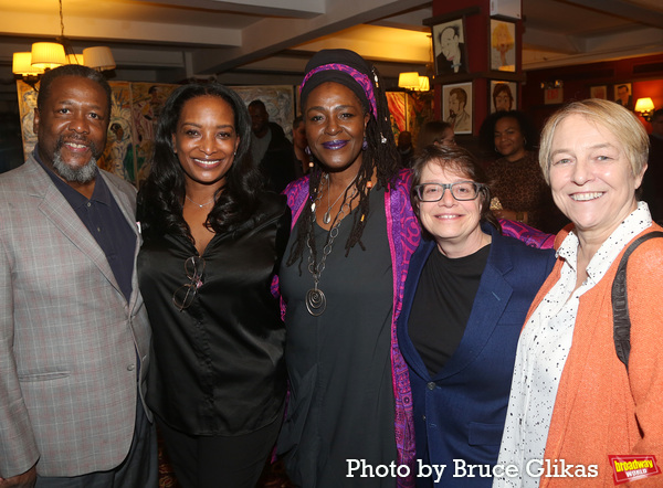 Wendell Pierce, Erika Woods, Sharon D Clarke, Producer Cindy Tolan and Susie McKenna Photo