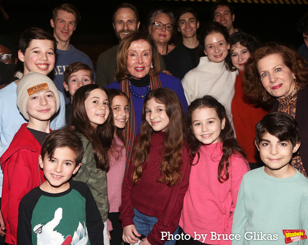 Photos: Nancy Pelosi Visits the Cast of LEOPOLDSTADT Image
