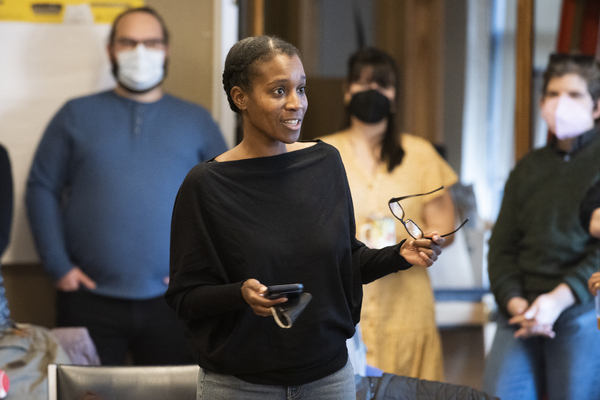 Photos: Go Inside Rehearsals for ELYRIA at Atlantic Theater Company Image