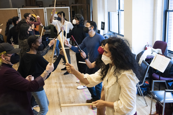 Photos: Go Inside Rehearsals for ELYRIA at Atlantic Theater Company Image