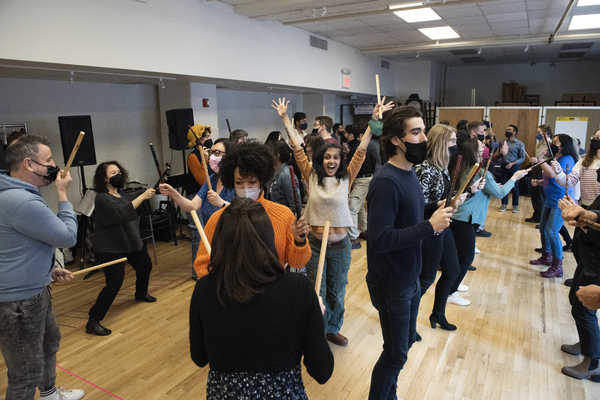 Photos: Go Inside Rehearsals for ELYRIA at Atlantic Theater Company Image