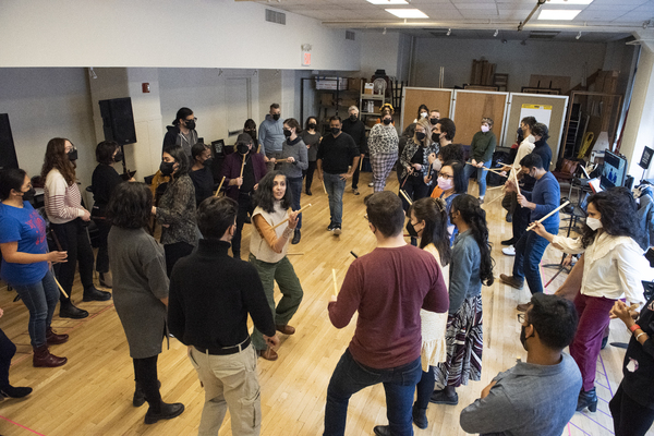 Photos: Go Inside Rehearsals for ELYRIA at Atlantic Theater Company Image