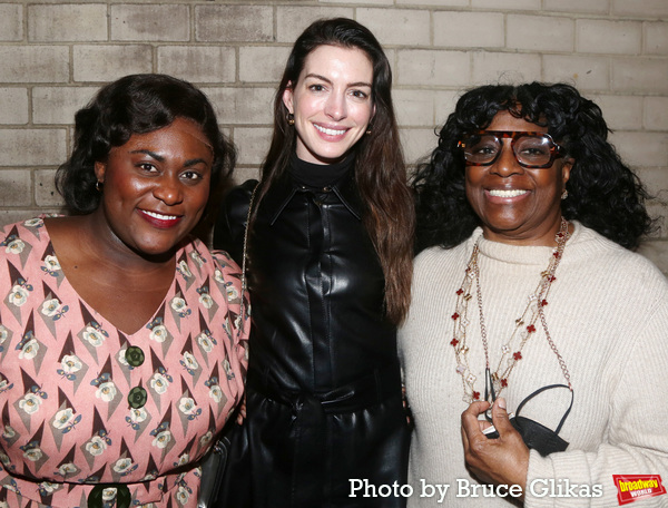Danielle Brooks, Anne Hathaway and Director LaTanya Richardson Jackson Photo