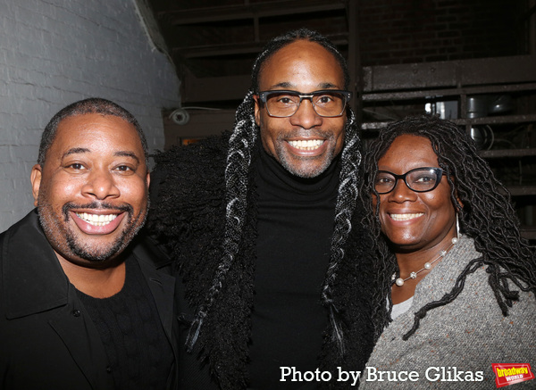 BCEFA Board of Trustees Producer Brian Moreland, Billy Porter and Production Stage Ma Photo