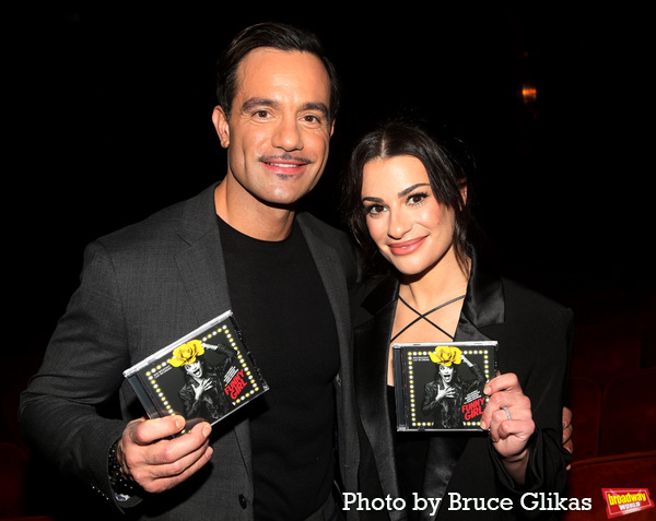Photos: Go Inside the FUNNY GIRL Cast Album Signing with Lea Michele, Ramin Karimloo, Tovah Feldshuh, & Jared Grimes Image