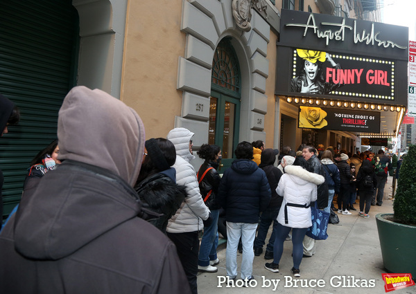 Photos: Go Inside the FUNNY GIRL Cast Album Signing with Lea Michele, Ramin Karimloo, Tovah Feldshuh, & Jared Grimes Image