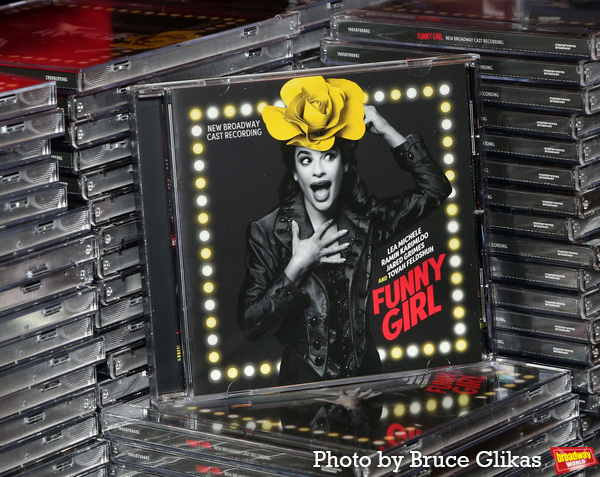 Photos: Go Inside the FUNNY GIRL Cast Album Signing with Lea Michele, Ramin Karimloo, Tovah Feldshuh, & Jared Grimes Image