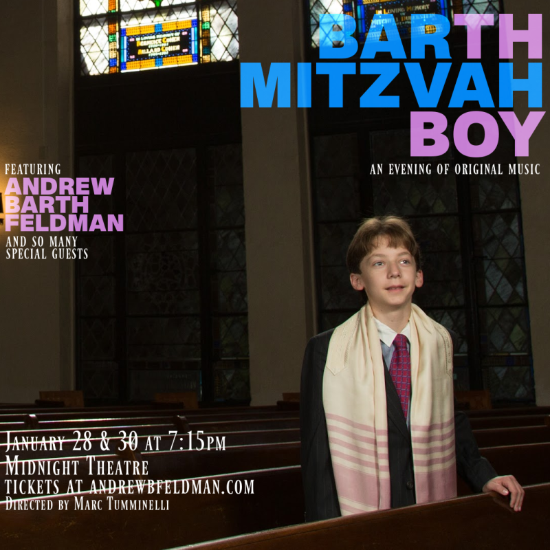 Interview: Andrew Barth Feldman & Marc Tumminelli of BARTH MITZVAH BOY at Midnight Theatre 
