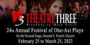 Theatre Three to Present 24TH ANNUAL FESTIVAL OF ONE ACT PLAYS Beginning in February Photo