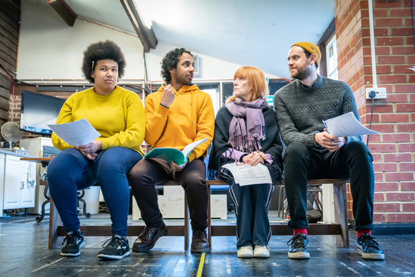 Photos: Inside Rehearsal For NOTES FROM A SMALL ISLAND at the Watermill Image