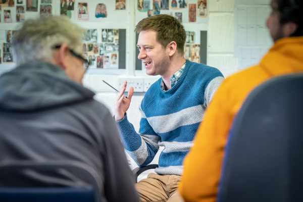 Photos: Inside Rehearsal For NOTES FROM A SMALL ISLAND at the Watermill Image