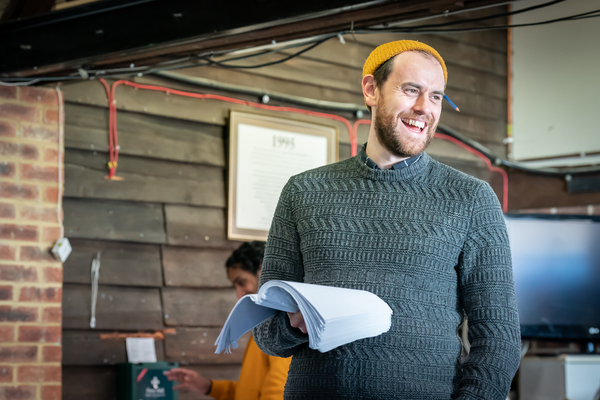 Photos: Inside Rehearsal For NOTES FROM A SMALL ISLAND at the Watermill Image