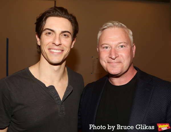 Derek Klena and Kennedy Center Vice President & Executive Producer of Theater/ Artist Photo